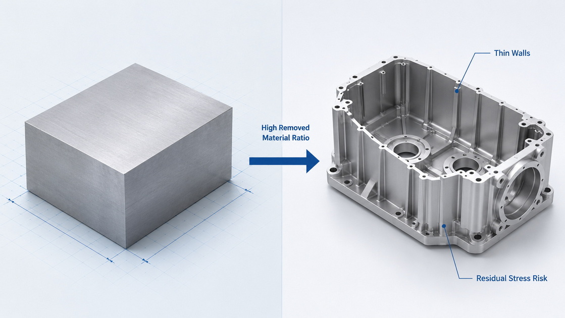 Thin Wall Aerospace Housing Machining Thin Wall Aerospace Housing Machining