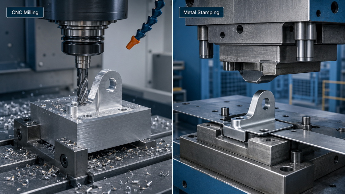 CNC Milling Vs Stamping Overview CNC Milling Vs Stamping Overview