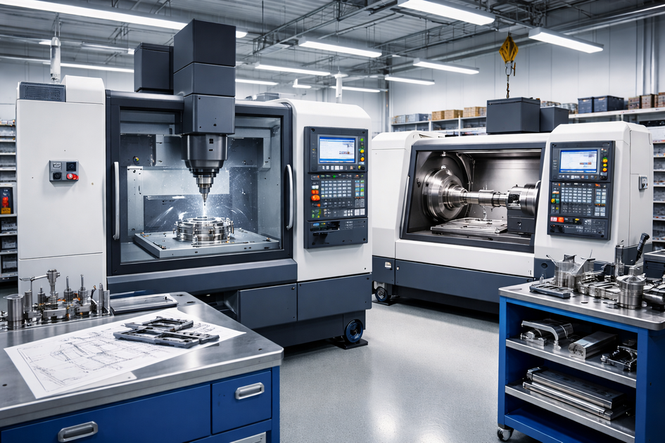 Cnc Factory Scene Cnc Factory Scene