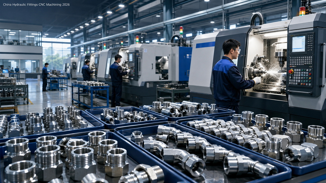 China Hydraulic Fittings CNC Workshop China Hydraulic Fittings CNC Workshop