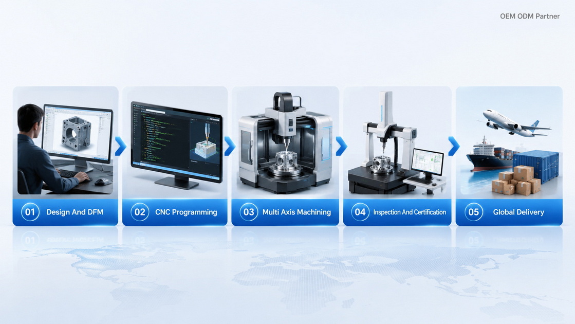 Oem Odm Aerospace Cnc Process Flow Oem Odm Aerospace Cnc Process Flow