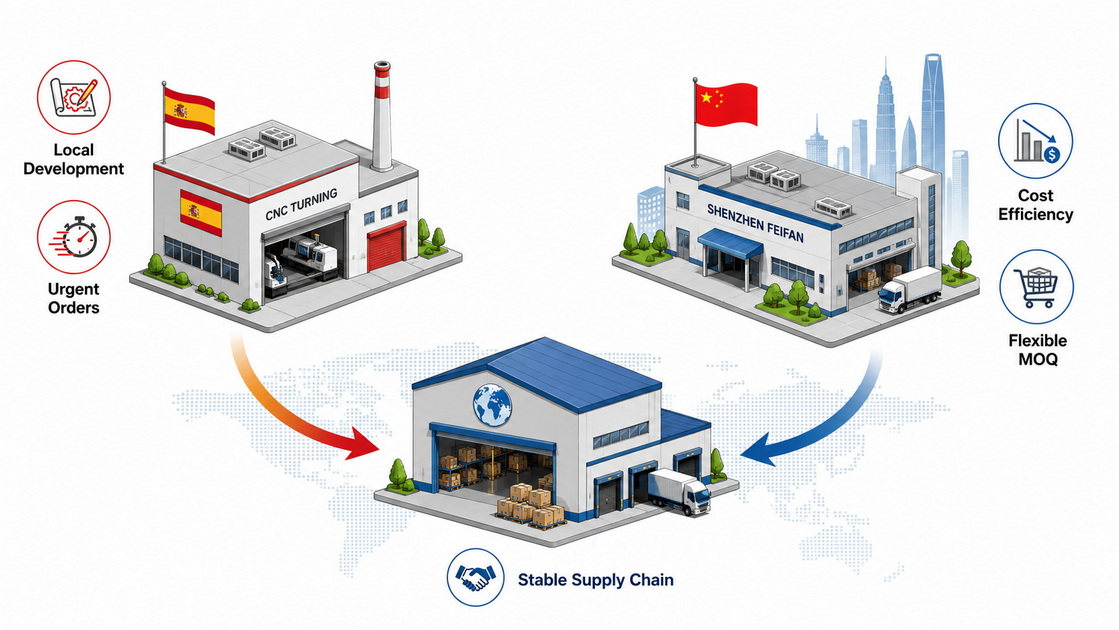 Spain And China Dual Sourcing Strategy Spain And China Dual Sourcing Strategy