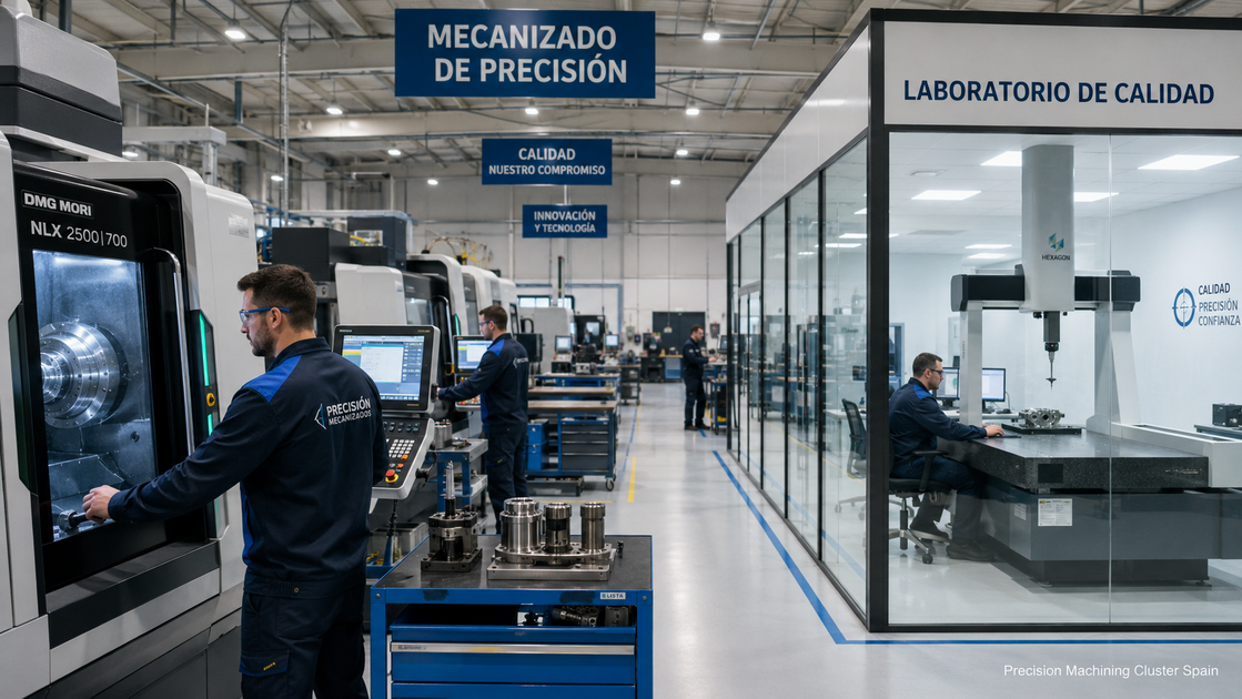 Spanish Precision Machining Factory Overview Spanish Precision Machining Factory Overview