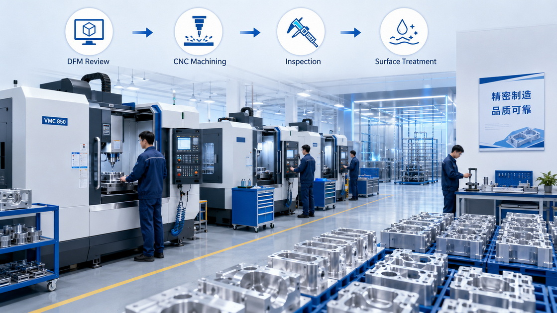 CNC Milling Workflow At Shenzhen Feifan CNC Milling Workflow At Shenzhen Feifan