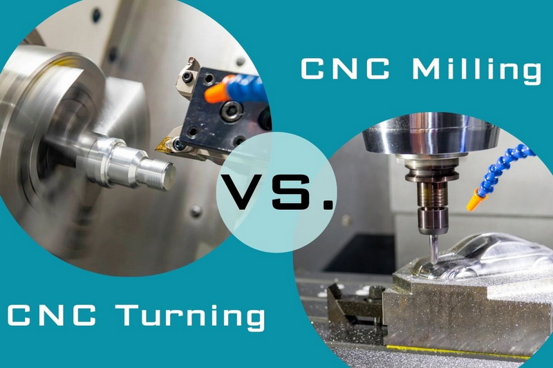CNC Milling Vs Turning Basics