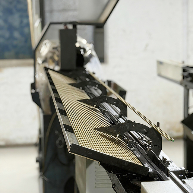 Automatic lathe on the third floor