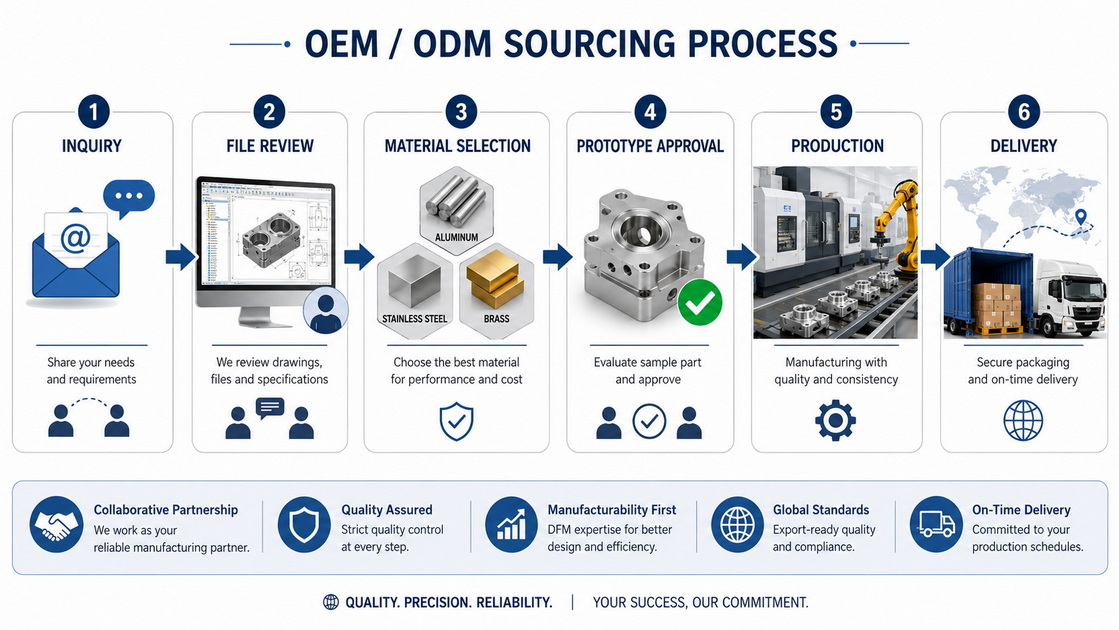 OEM ODM 3D Printing Project Flow