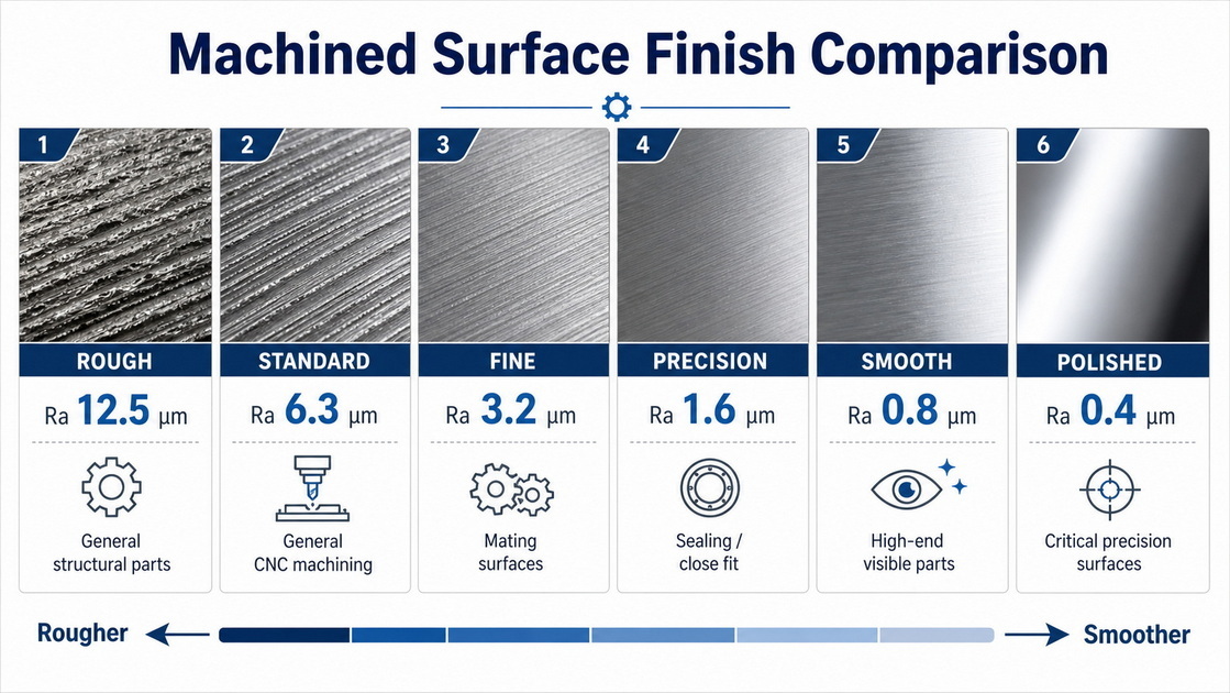 Surface Finish Quality Chart