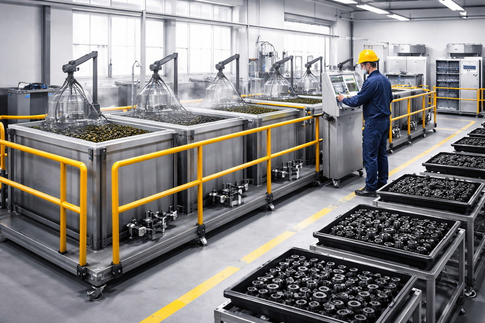 CNC Factory Black Oxide Line