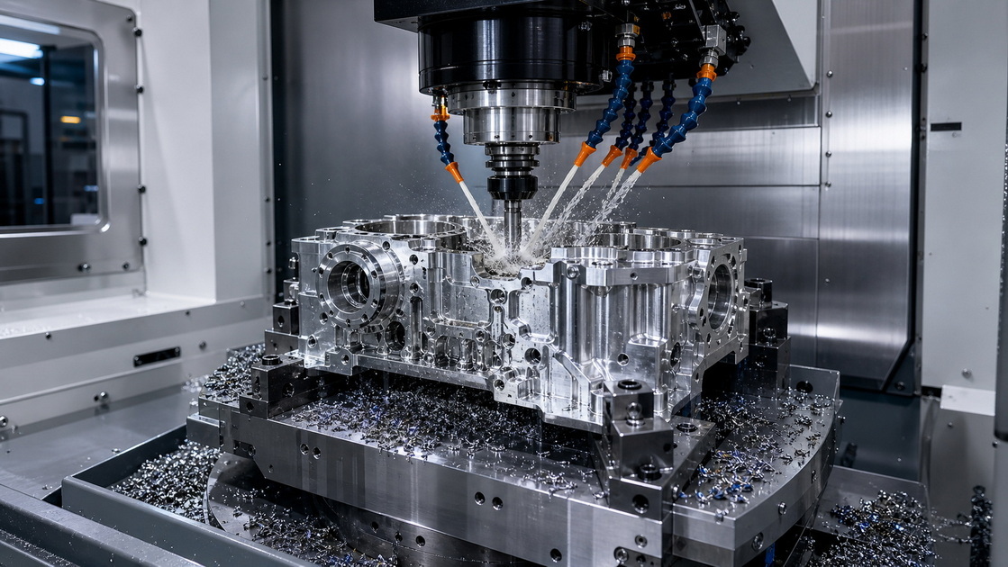 Multi Axis CNC Machining In Production