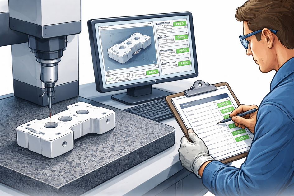 CNC Precision Ceramic Inspection