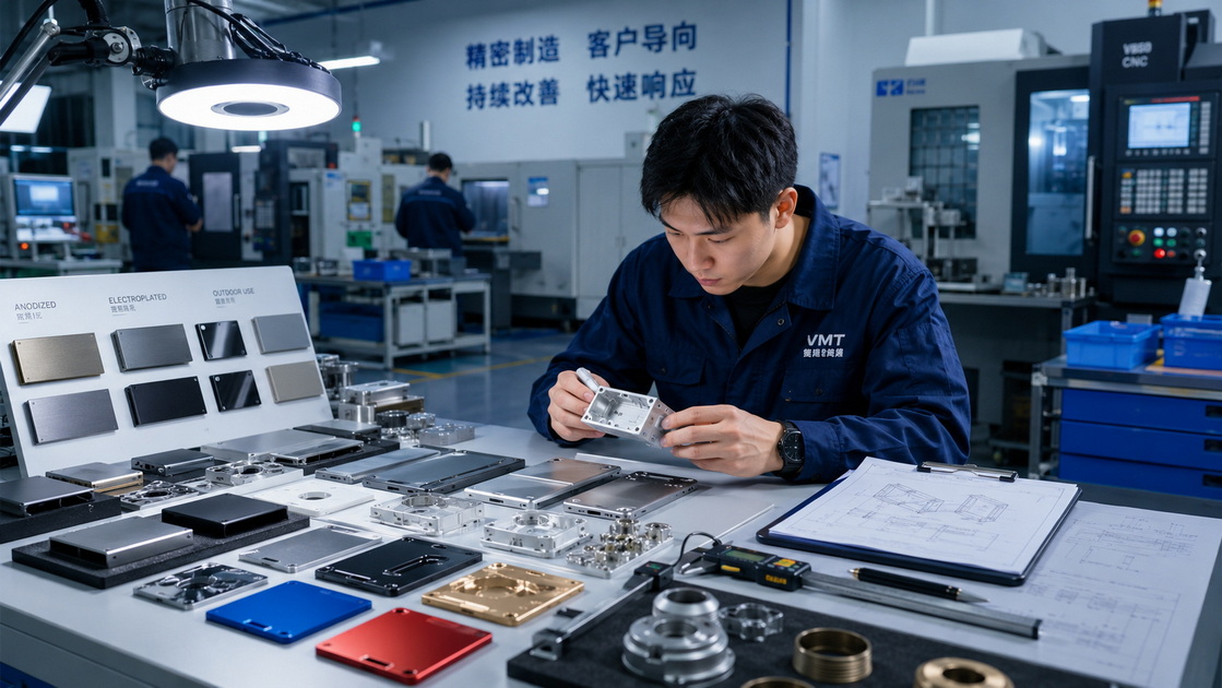 CNC Parts Finish Selection
