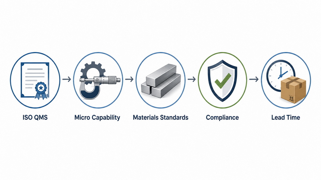 Micro Machining Supplier Evaluation Framework