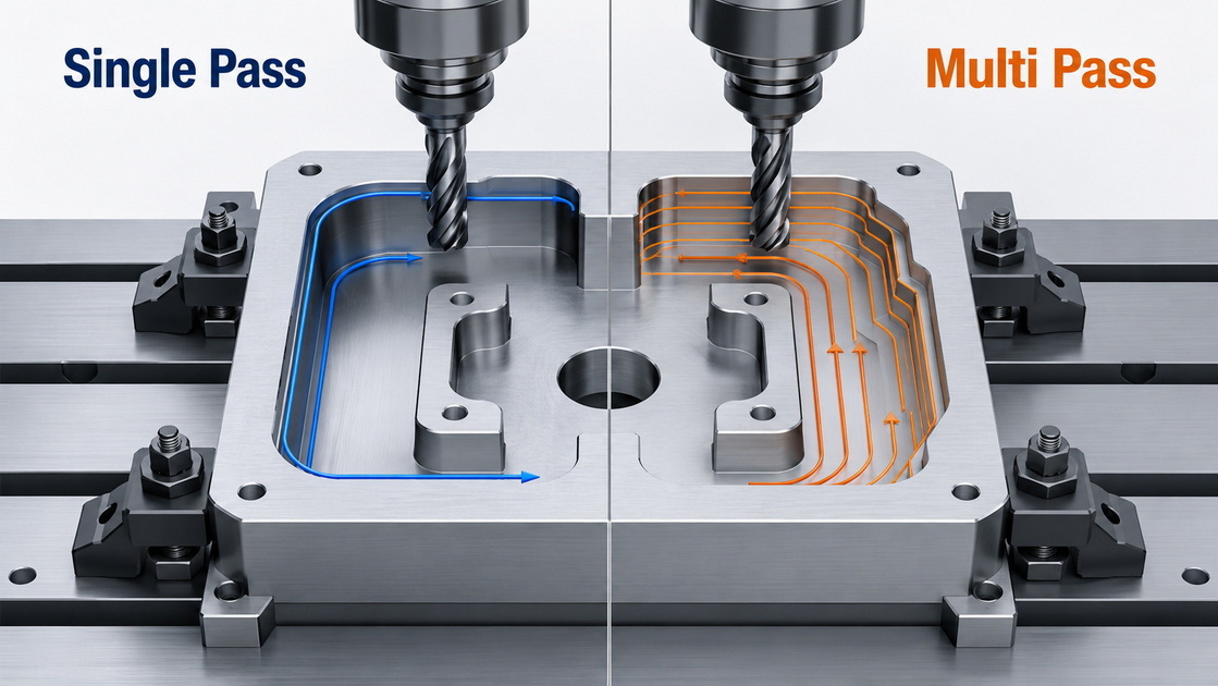 Single Pass Vs Multi Pass Milling