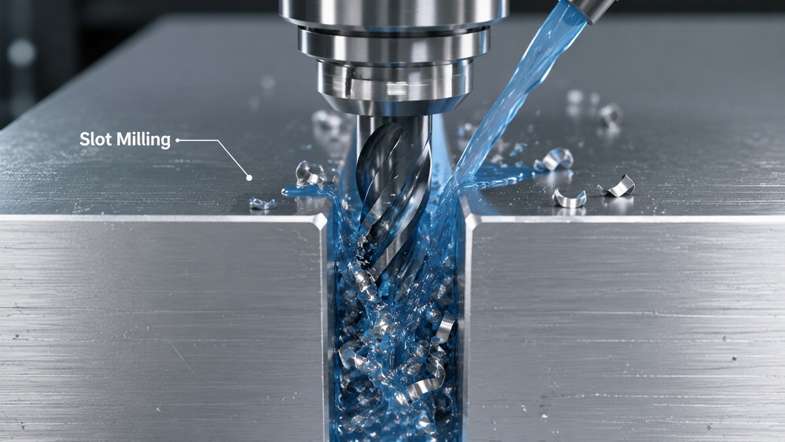 Deep Slot Milling And Chip Evacuation