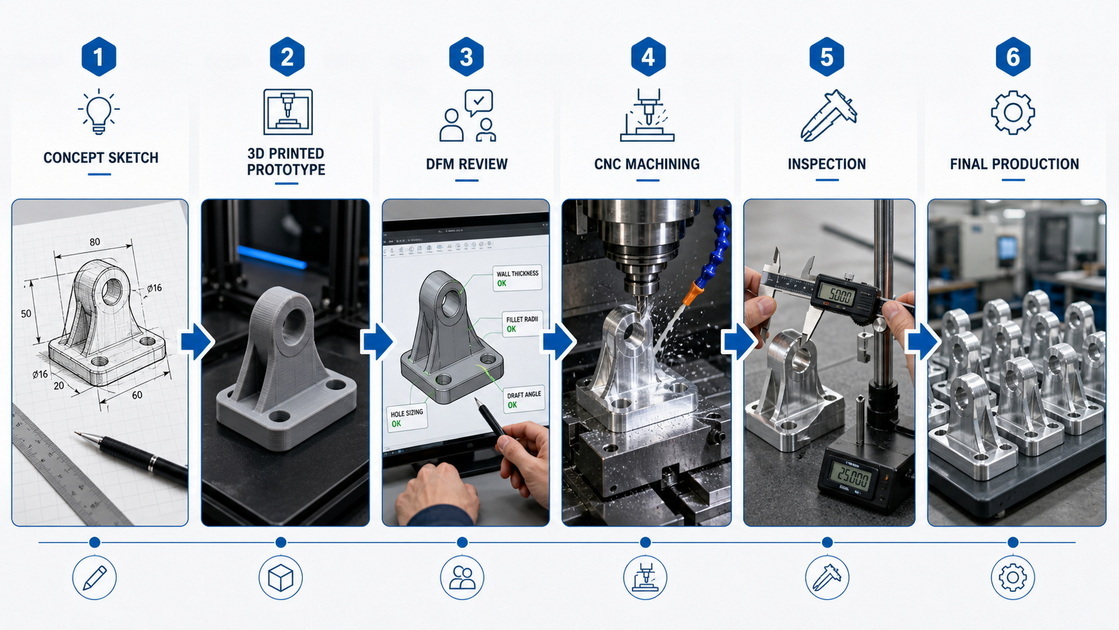 Prototype To Production Workflow