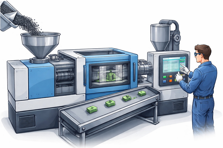 Alumina Injection Molding Cell