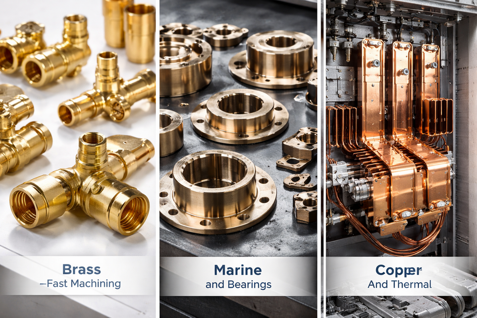 Applications Of Brass Bronze And Copper Parts