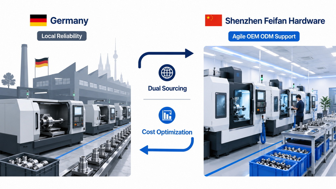 Germany And China CNC Sourcing Mix