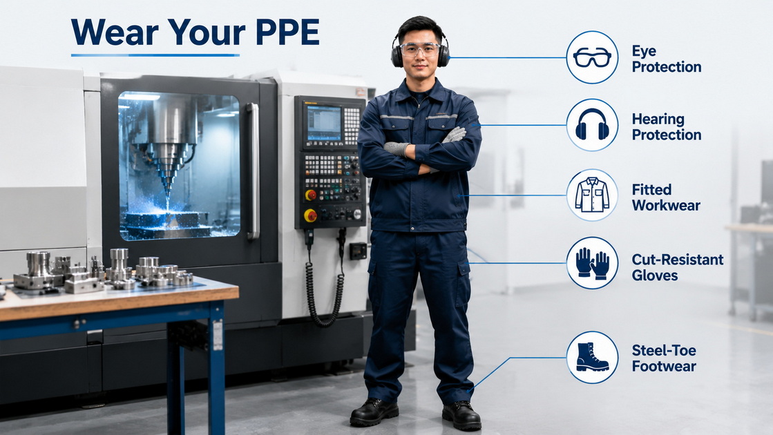 CNC Operator PPE Checklist