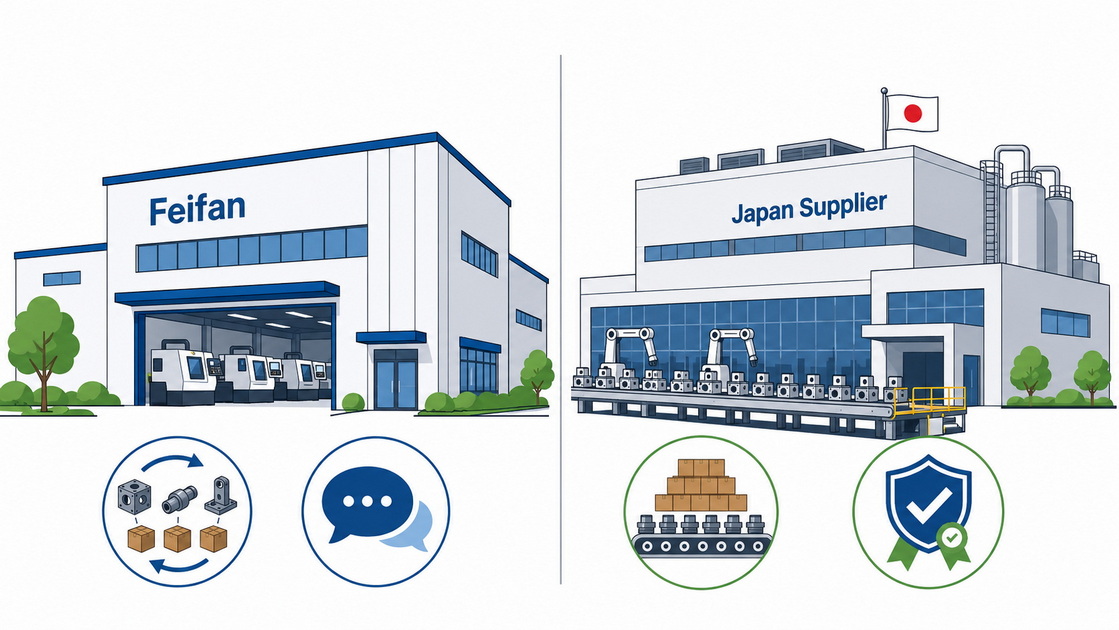 Feifan And Japan Supplier Comparison