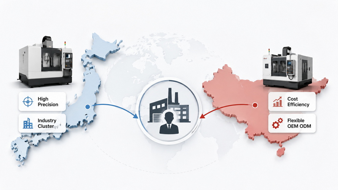 Japan And China CNC Sourcing Strategy