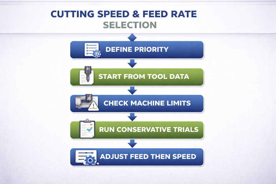 CNC Speed And Feed Optimization Workflow