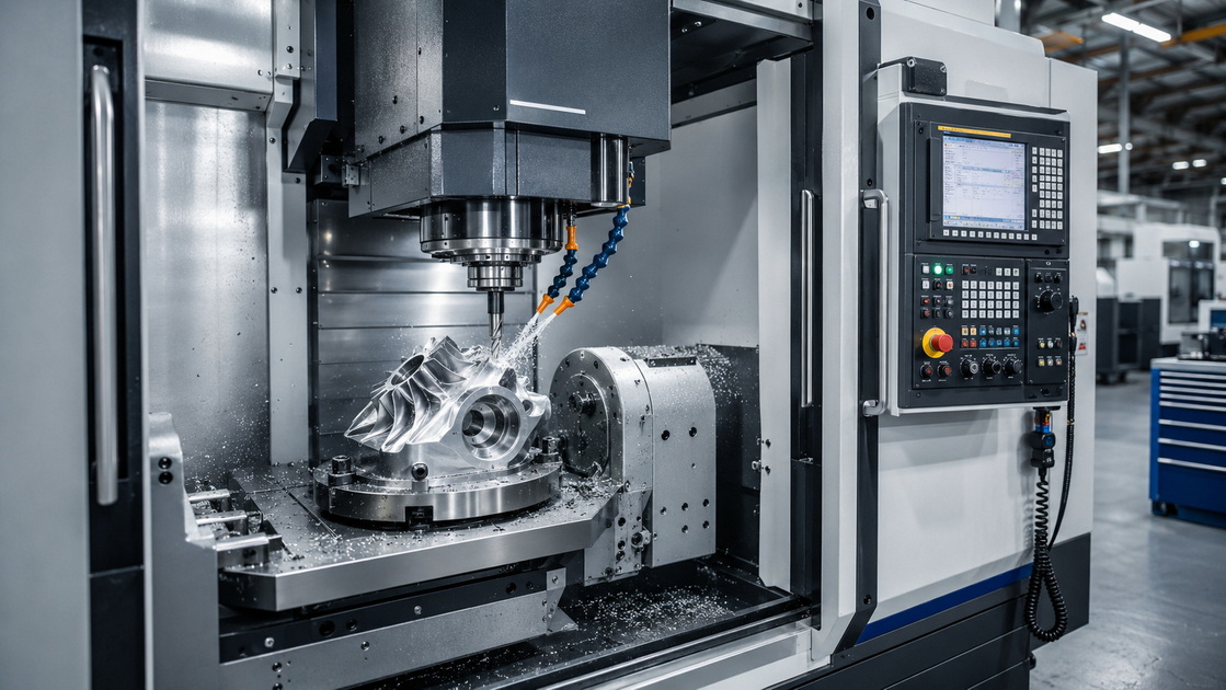 Multi Axis CNC In Production