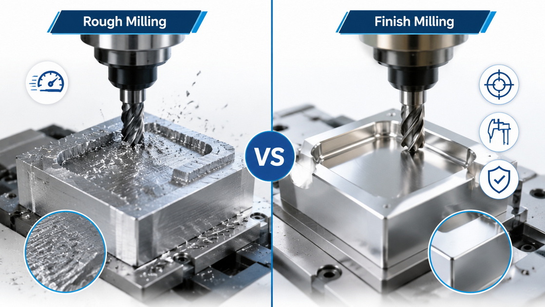 Rough Vs Finish Milling Comparison