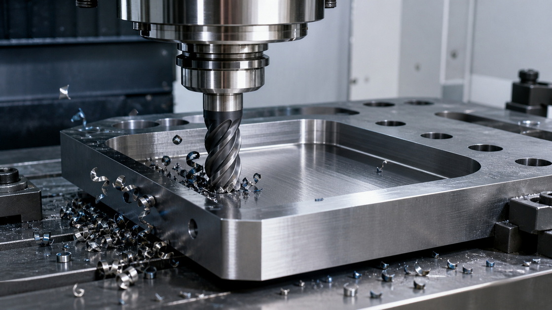 Thick Plate Machining Detail