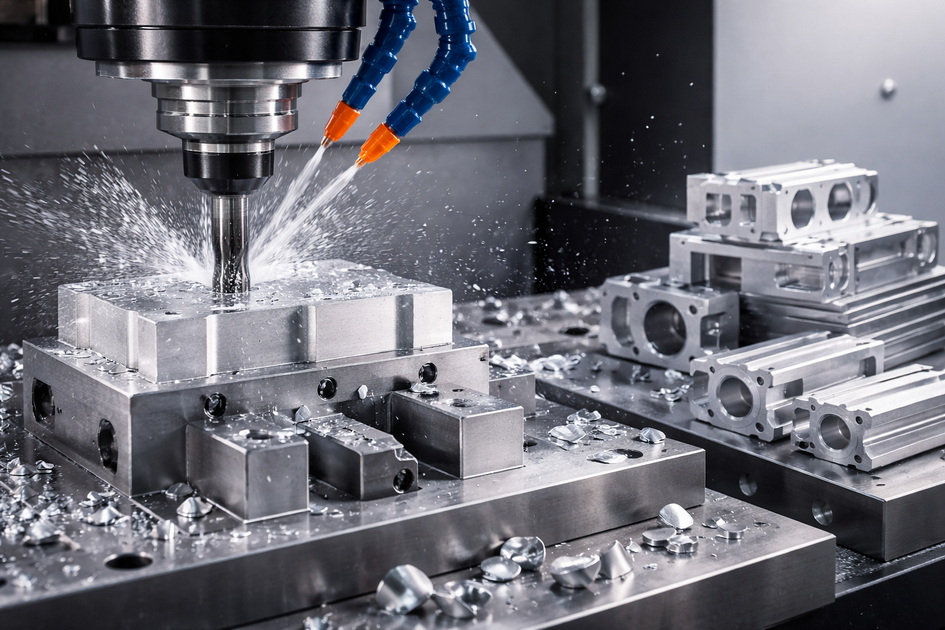 CNC Machining 6061 Aluminum Parts