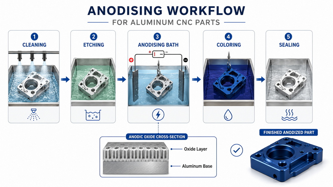 Anodising Process Flow