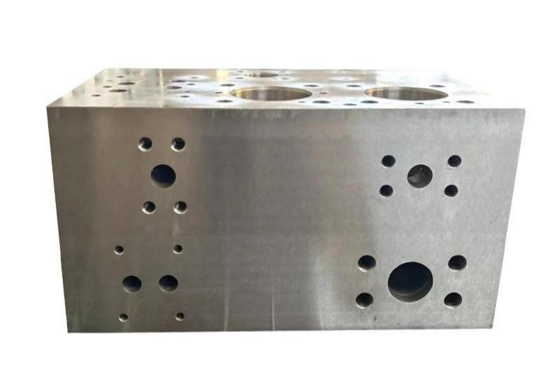 Complex Hydraulic Manifold CNC Machining Project