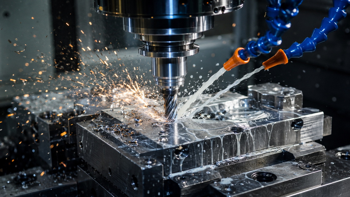 Carbide CNC Milling In Production