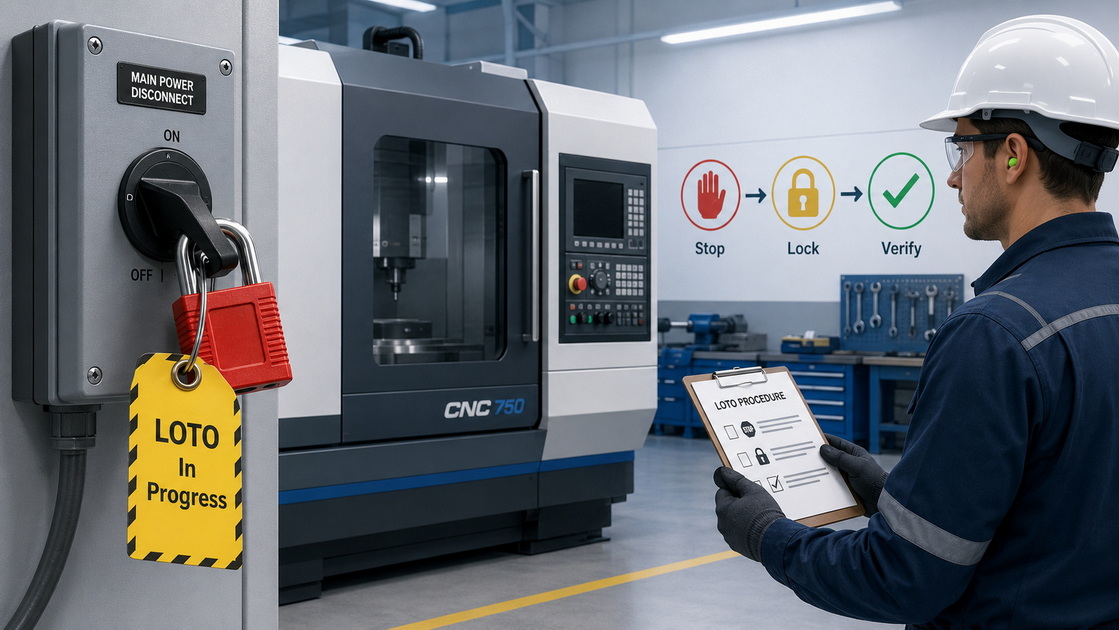 CNC Lockout Tagout Procedure