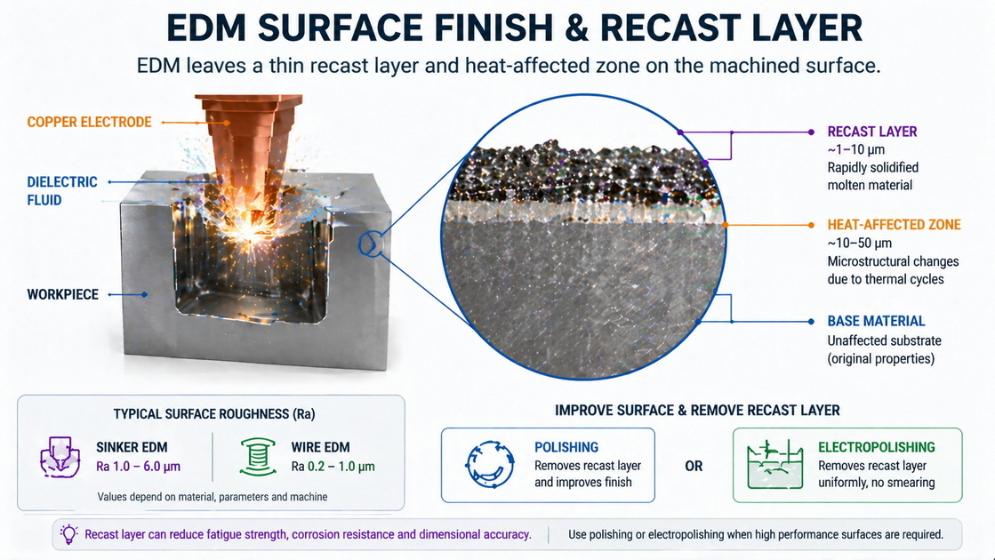 Edm Surface Layer
