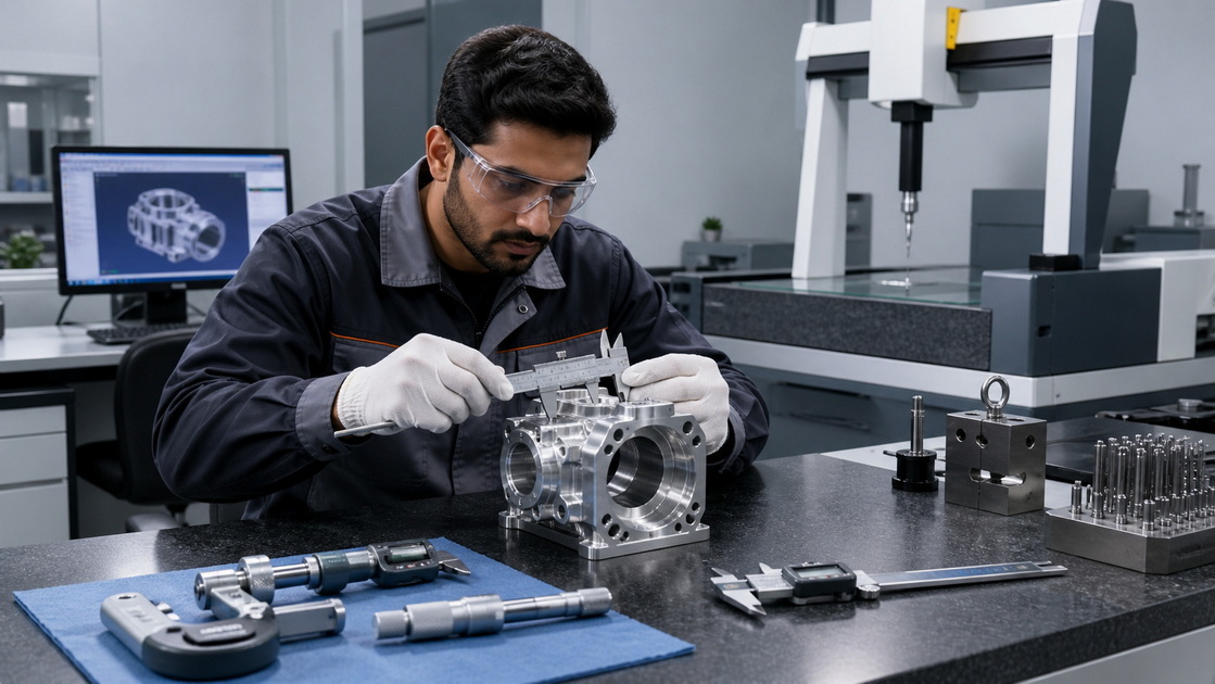 CNC Part Quality Inspection Process