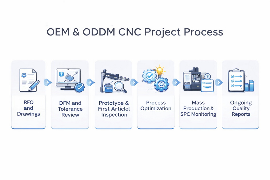 Oem Odm Cnc Project Workflow
