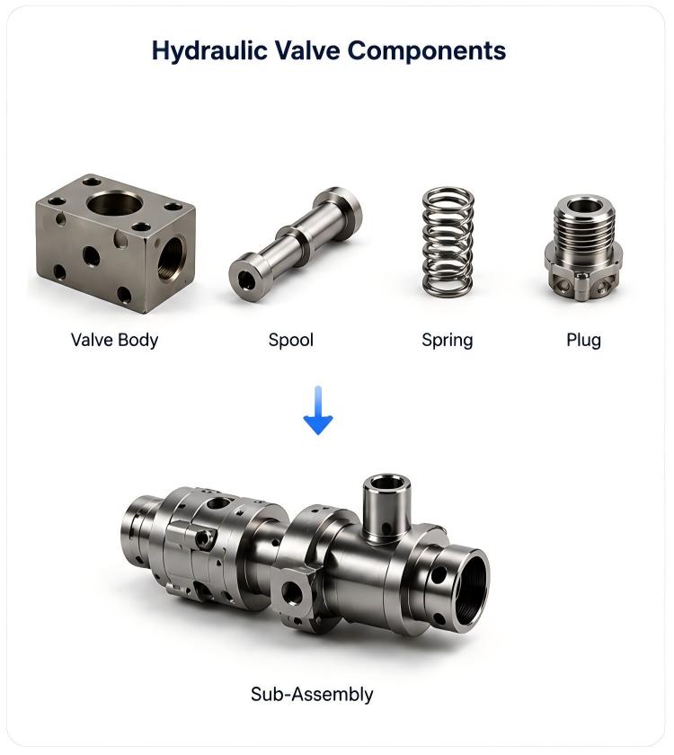 Hydraulic Valve Components