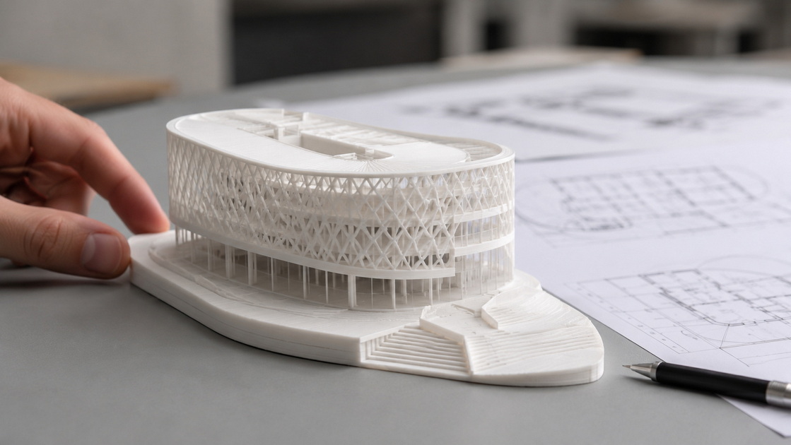3D Printed Architecture Detail Model