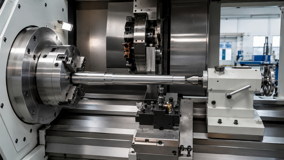 CNC Lathe Part Holding Setup
