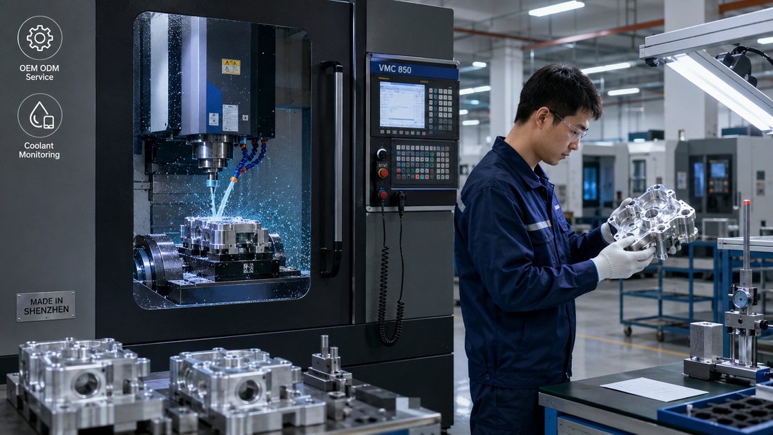 Feifan CNC Shop Coolant Management