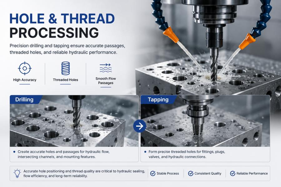 Hole and Thread Processing