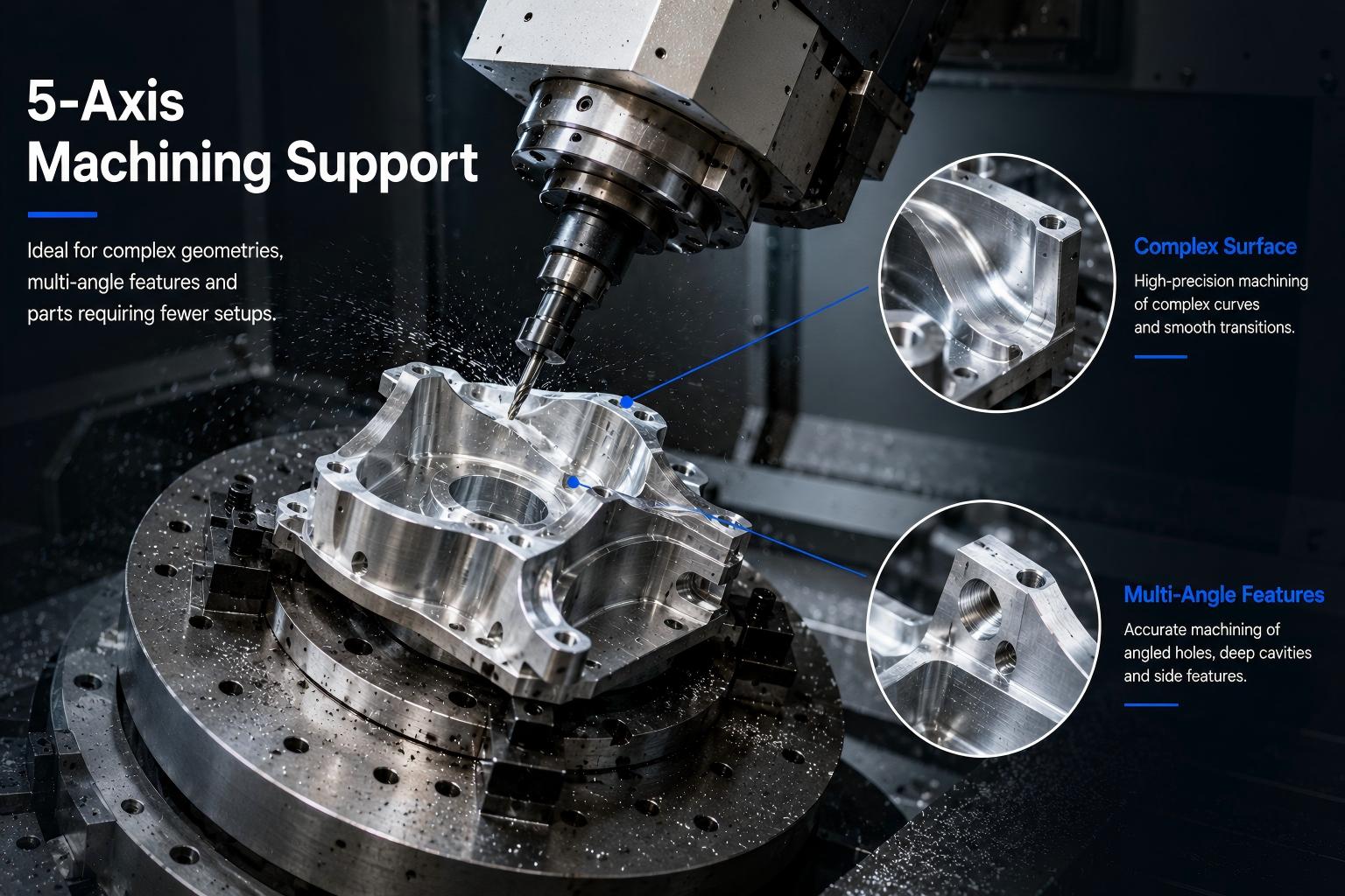 5-Axis Machining Support