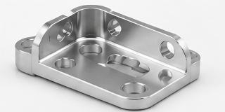 Polished Aluminum Bracket