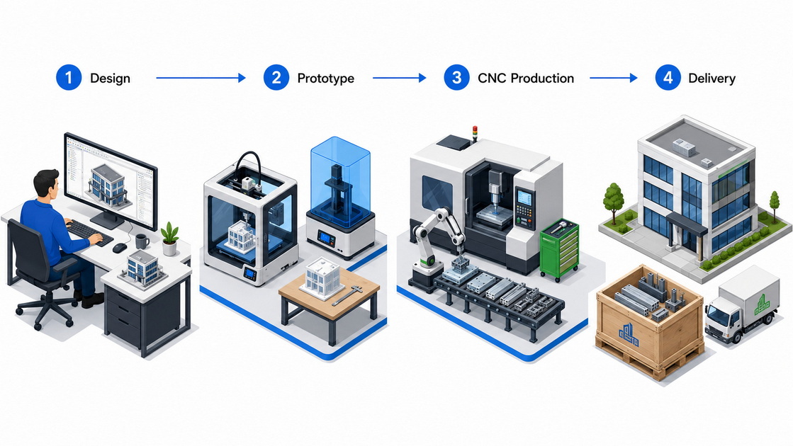 Integrated Digital Manufacturing Process